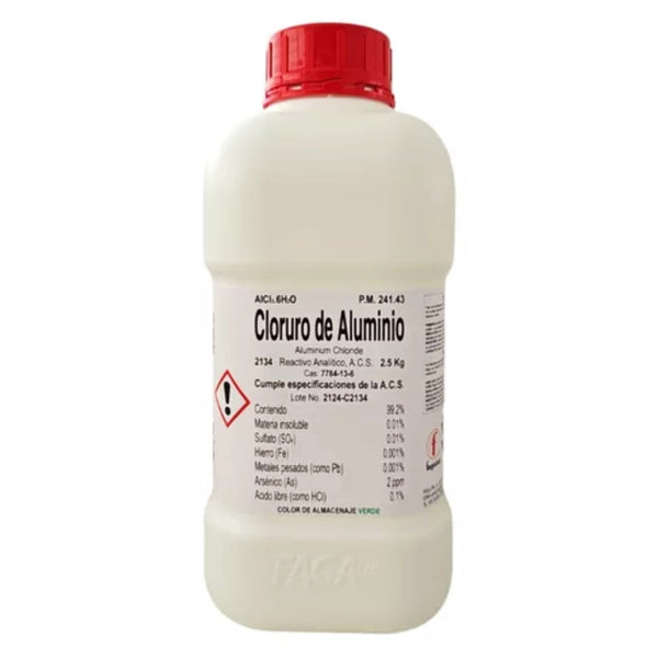 Cloruro de Aluminio R. A. de 2.5 Kg Fagalab