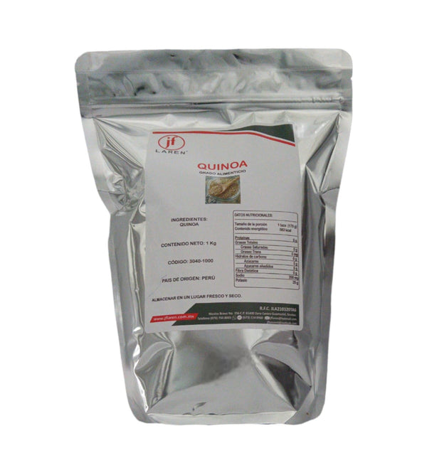 Quinoa Blanca Semilla Natural 1 Kg Jf Laren