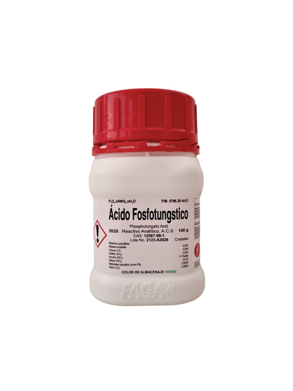 Acido Fosfotungstico R.a. de 100g Fagalab