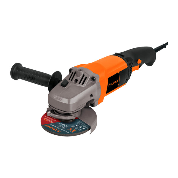 Esmeriladora Angular 4-1/2 Profesional 1300 W Truper 16684