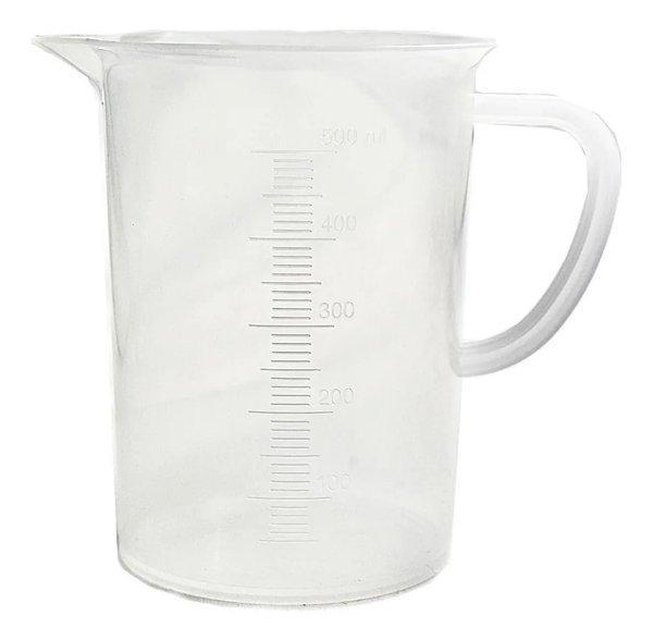 Vaso Graduado de Polipropileno con Asa 500 Ml Eisco
