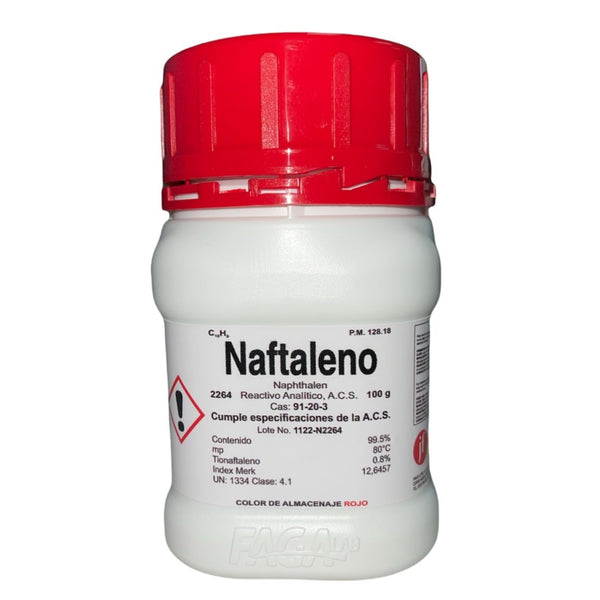 Naftaleno R. A. de 100 G Fagalab
