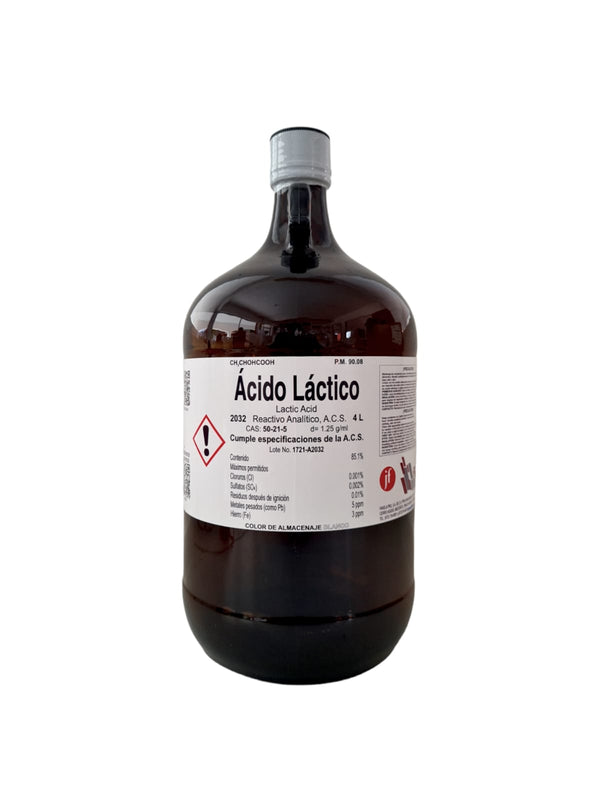 Acido Lactico R.a. de 4l Fagalab
