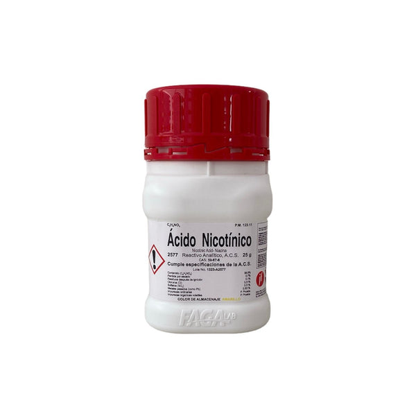 Acido Nicotinico R.a. de 25g Fagalab