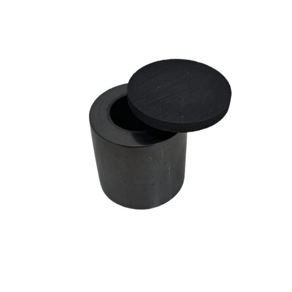 Crisol de Grafito de Alta Pureza con Tapa 25x25mm Jf Lhabo