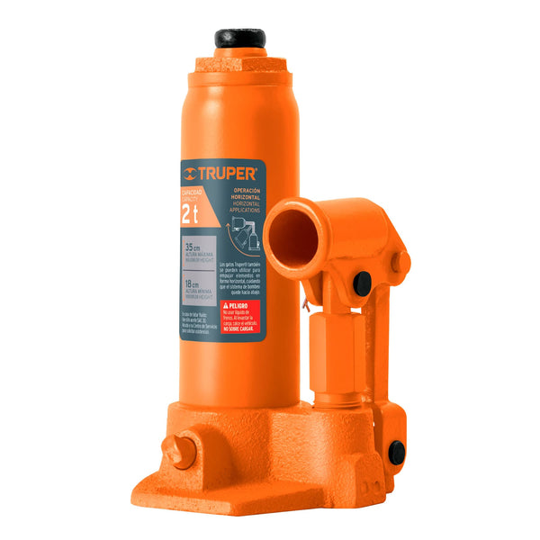 Gato Hidraulico T. Botella 2 Ton Truper 14810