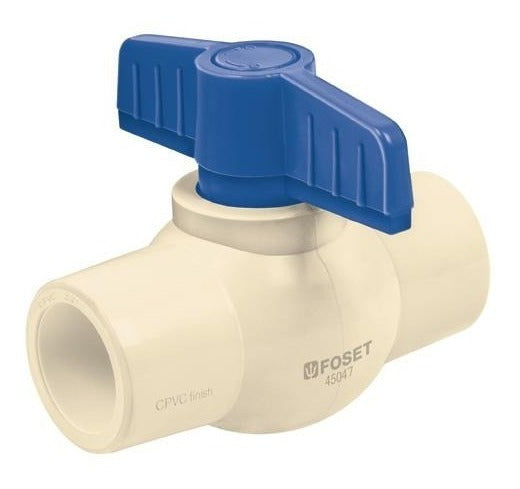 Valvula Esfera Cpvc Cementar 1/2'' 45047 Foset