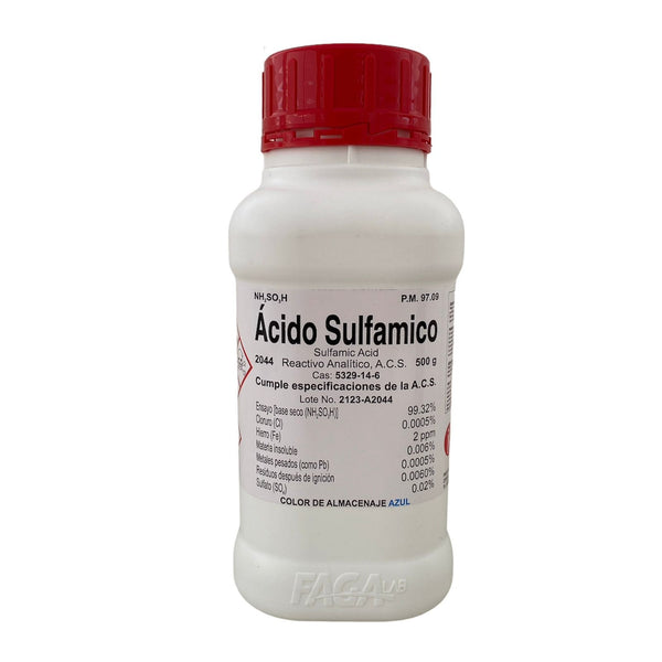 Acido Sulfamico R.a. 500g Fagalab