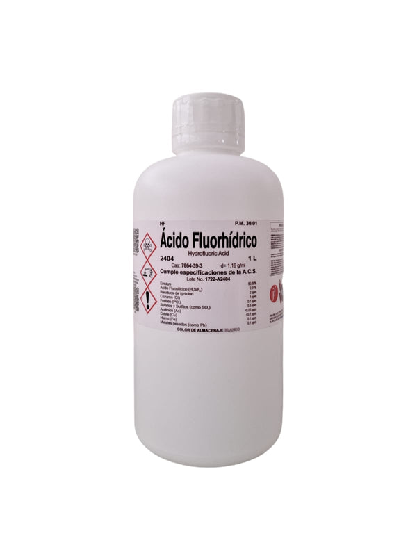 Acido Fluorhidrico 50% R.a. de 1 L Fagalab