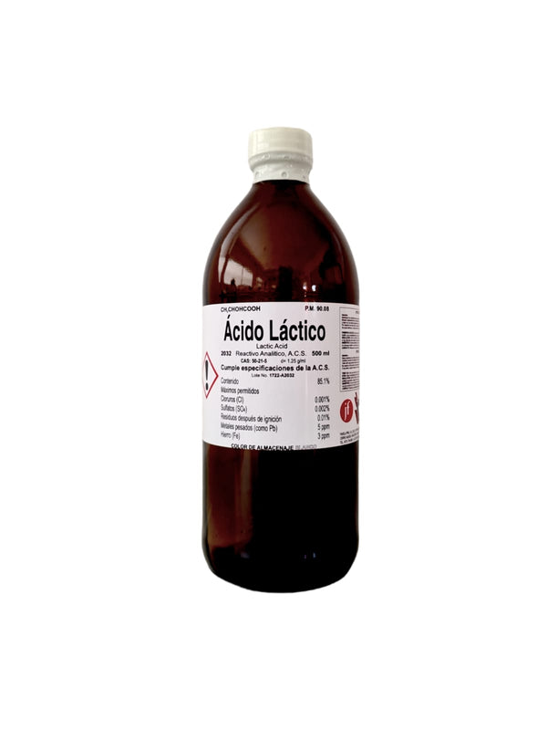 Acido Lactico R.a. de 500ml Fagalab