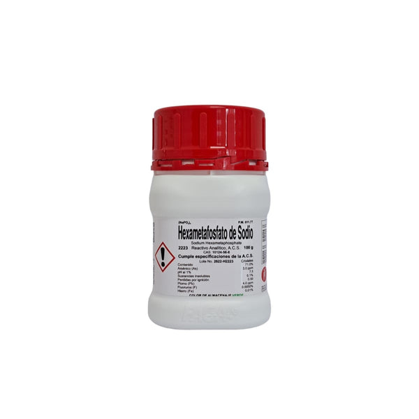 Hexametafosfato de Sodio R.a. de 100 G Fagalab