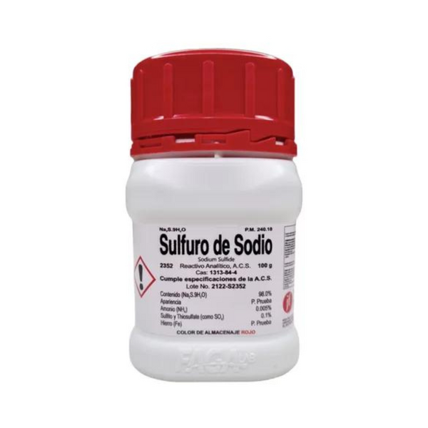 Sulfuro de Sodio R. A. 100g Fagalab