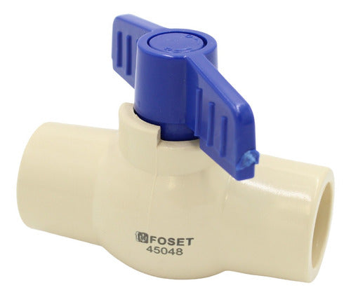 Valvula Esfera Cpvc Cementar 3/4'' 45048 Foset
