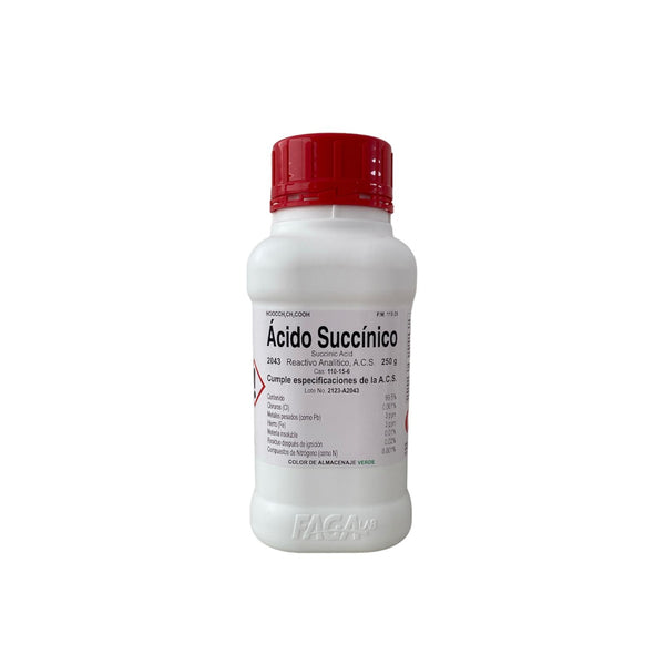 Acido Succinico R.a. 250g Fagalab