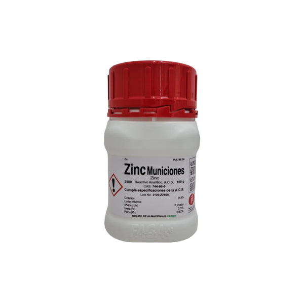 Zinc Municiones R. A. de 100 G Fagalab