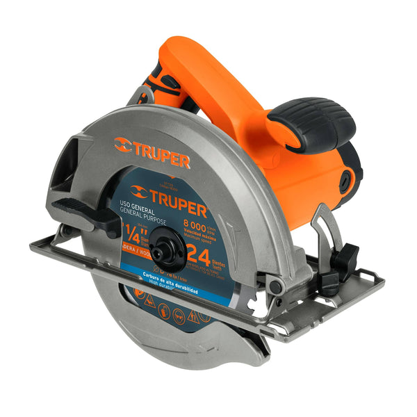 Sierra Circular Eléctrica Sici-7-1/4a3 184mm 1500w 11004 Truper