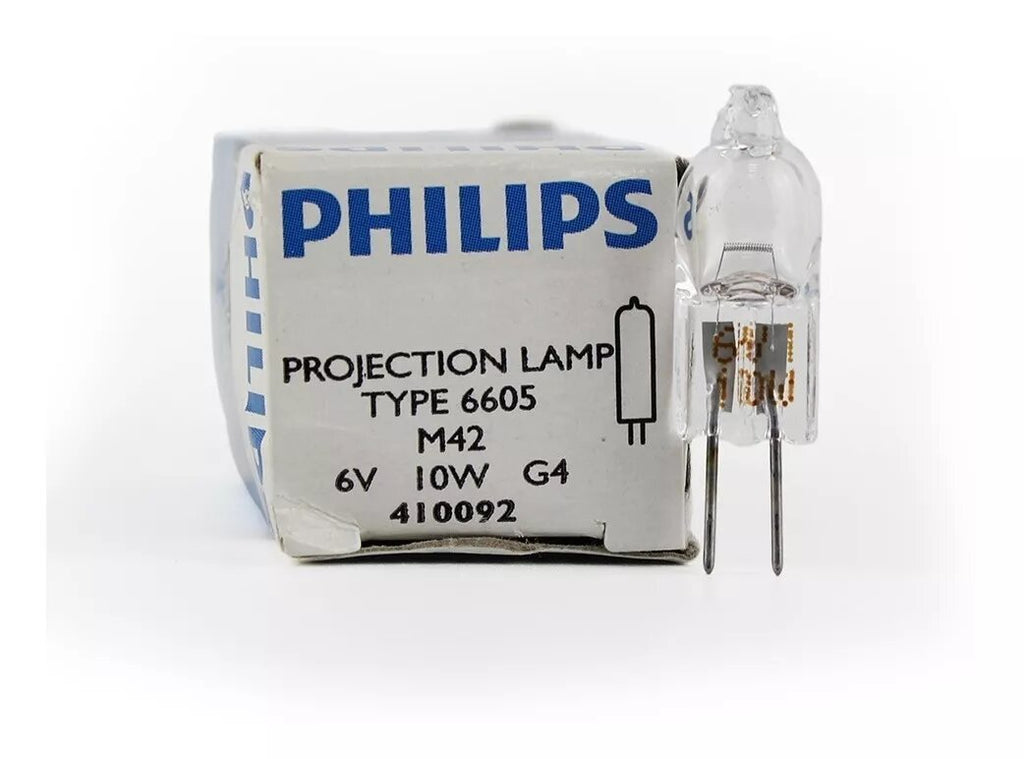 Foco 6605 6v 10w G4 Halogeno Philips