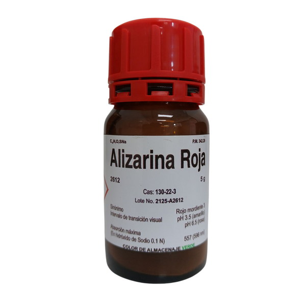 Alizarina Roja 5g Fagalab