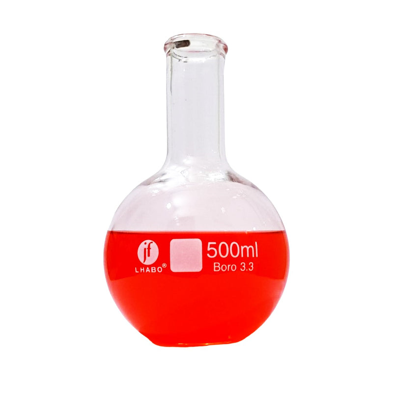 Matraz Fondo Plano Florencia 500 Ml Paq C/8 Jf Lhabo ID-2485497