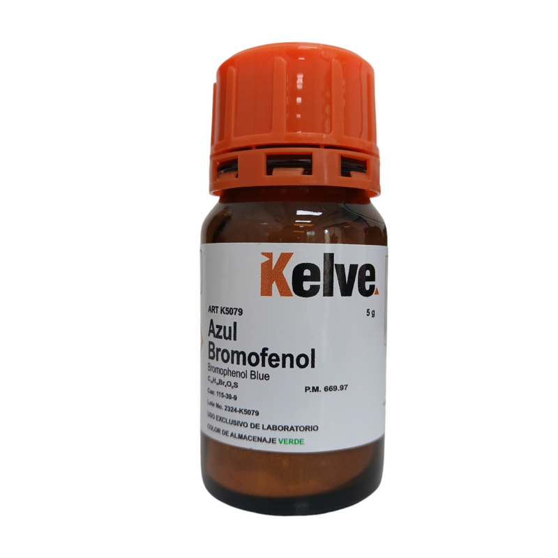 Azul De Bromofenol 5 G Colorante Kelve ID-3220114