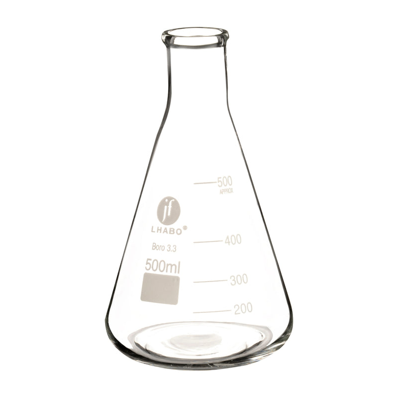 Matraz Erlenmeyer 500 Ml Vidrio Jf Lhabo ID-3676145