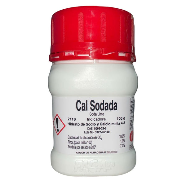 Cal Sodada R. A. de 100 G Fagalab