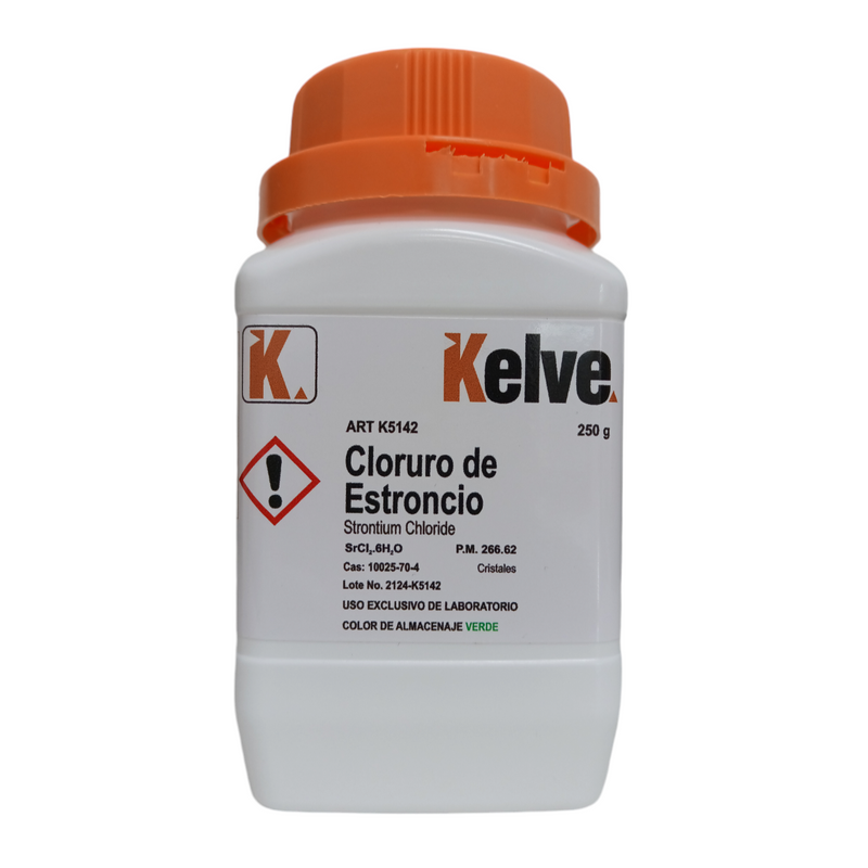 Cloruro De Estroncio R. A. De 250 G Kelve ID-3178996