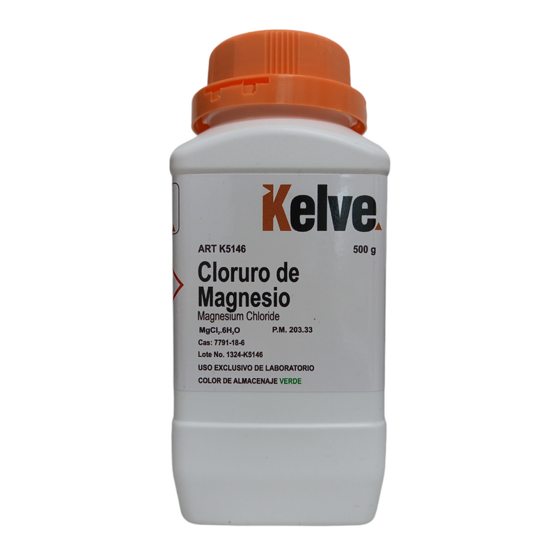 Cloruro De Magnesio R. A. De 500 G Kelve ID-3185494