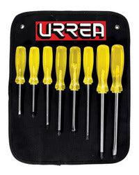 Juego De 5 Destornilladores Ámbar Combinados Jbud01 Urrea-H ID-2297618