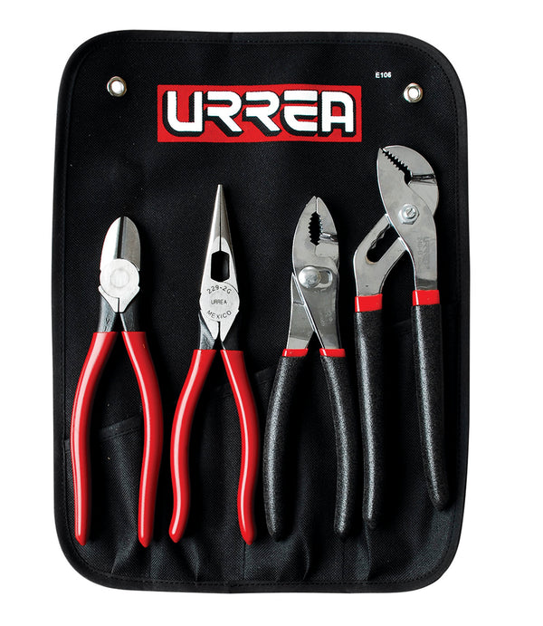 Juego de 4 Diferentes Pinzas J200g Urrea-h