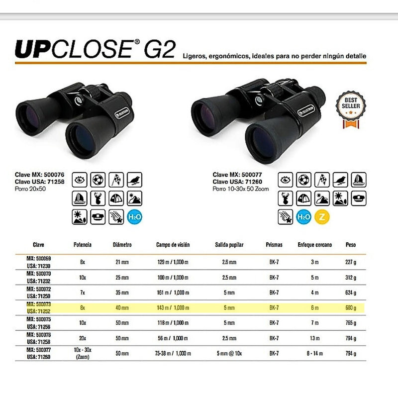 Binocular Upclose G2 8*40 500073 Celestron ID-2493694