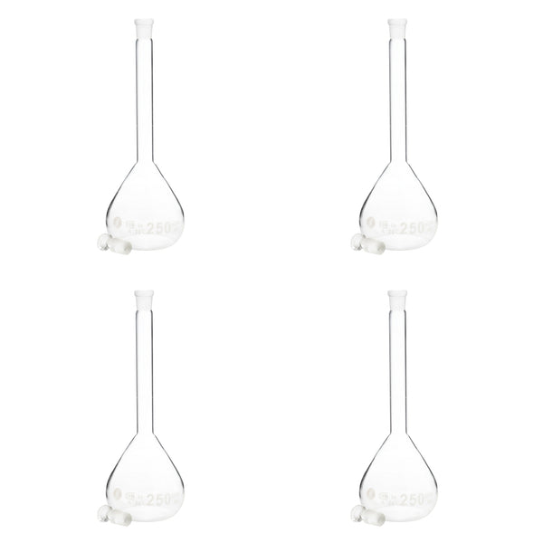 Matraz Volumetrico de Vidrio 250 Ml Paq C/4 Jf Lhabo