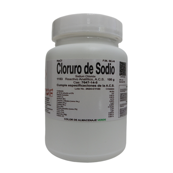 Cloruro De Sodio R. A. De 100 G Jf Lhabo ID-3301623