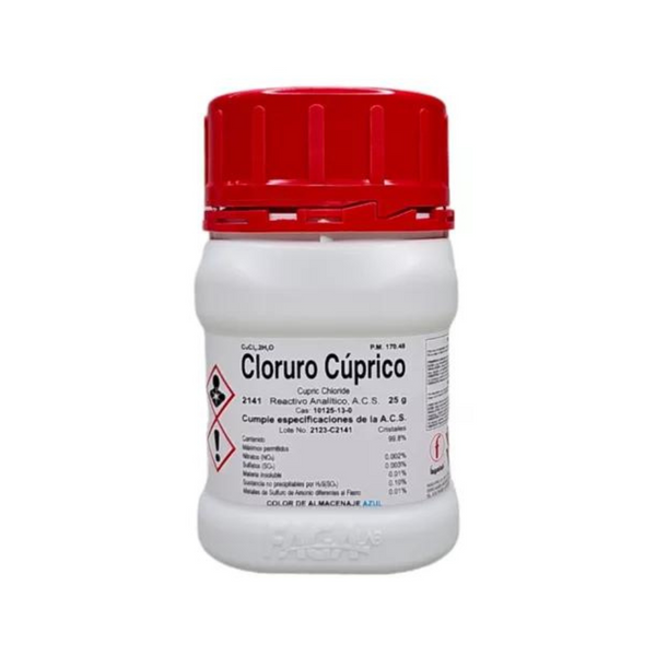 Cloruro Cúprico R. A. de 25 G Fagalab