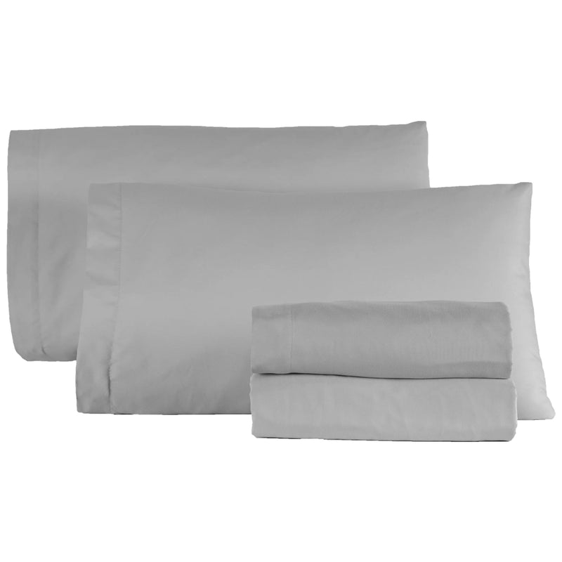 Sabanas Mat Viasoft De Microfibra Gris 24146 Vianney ID-3625087