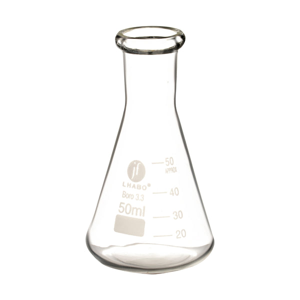 Matraz Erlenmeyer 50 Ml Vidrio Jf Lhabo ID-3675874