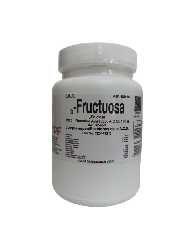 D-fructuosa (levulosa) R. A. de 100 G Jf Lhabo