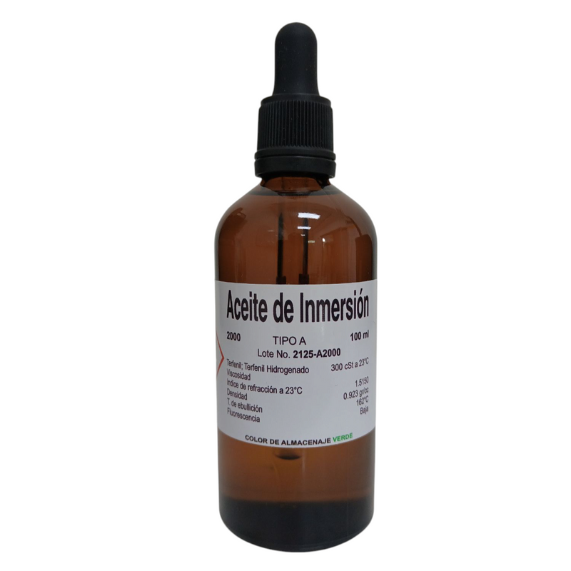 Aceite De Inmersión Tipo A 100 Ml Fagalab ID-3686698