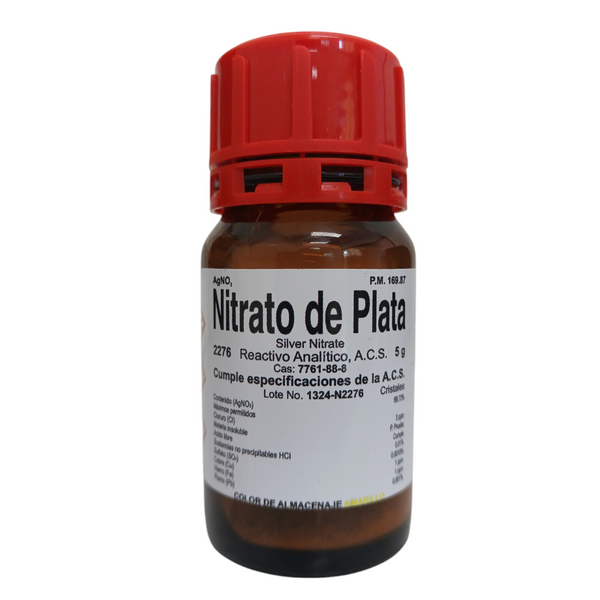 Nitrato de Plata R. A. de 5g Fagalab