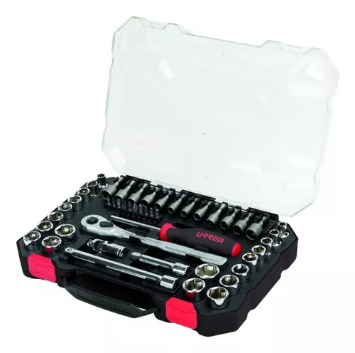 Juego De Dados Y Accesorios Combinados 47 Pzas 5201Cd Urrea-H ID-2405904