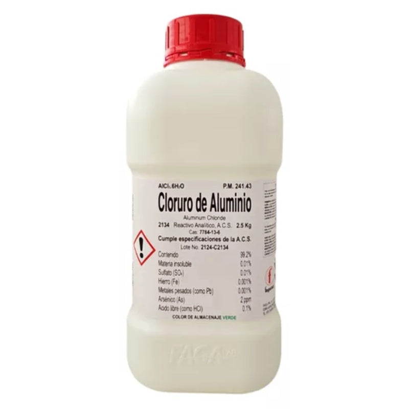 Cloruro De Aluminio R. A. De 2.5 Kg Fagalab ID-2912713