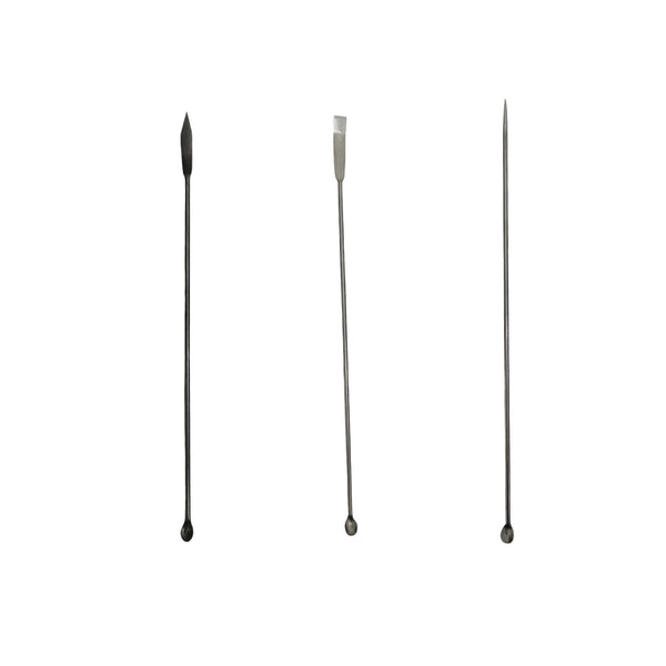 Espatulas para Laboratorio Cuchara Doble Paq C/3 Jf Lhabo