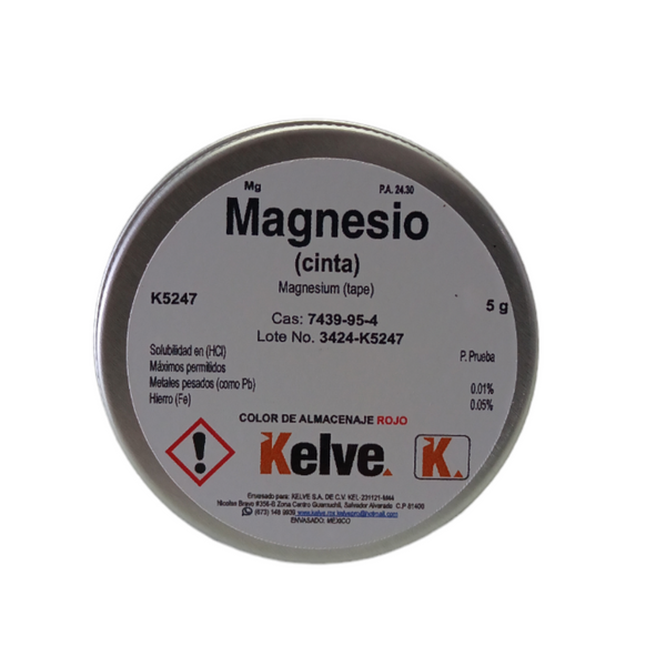 Cinta De Magnesio R. A. Kelve Pieza 5 G ID-2993319