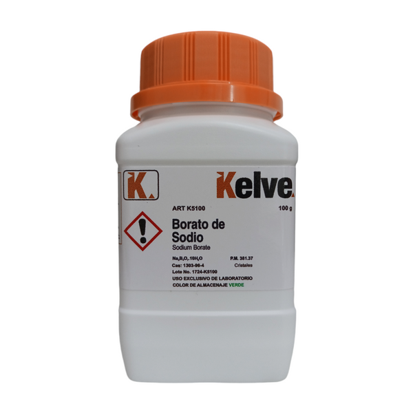 Borato De Sodio R. A. De 100 G Kelve ID-3178784