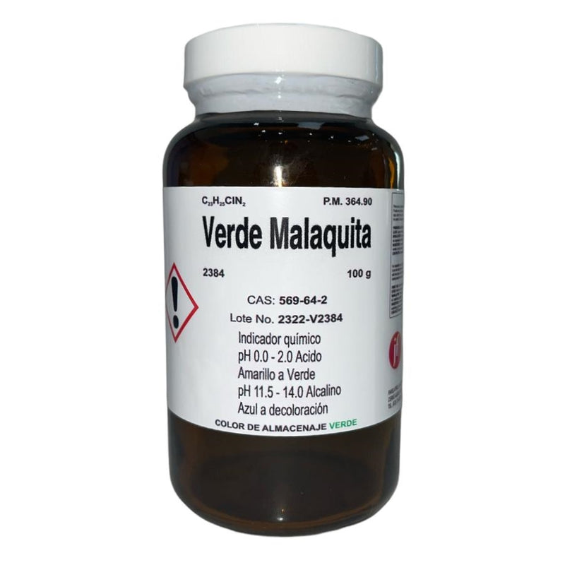 Verde Malaquita 100 G Fagalab Colorante ID-1700946