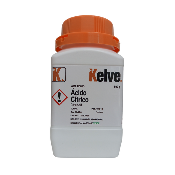 Ácido Cítrico R. A. De 500 G Kelve ID-3171455