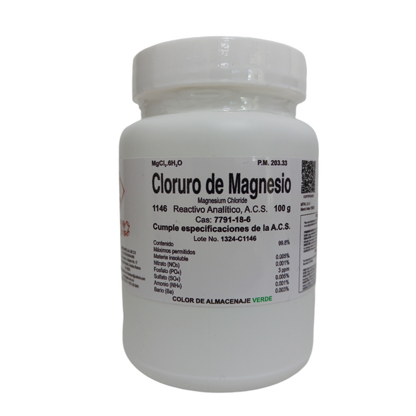 Cloruro De Magnesio R. A. De 100 G Jf Lhabo ID-3299417