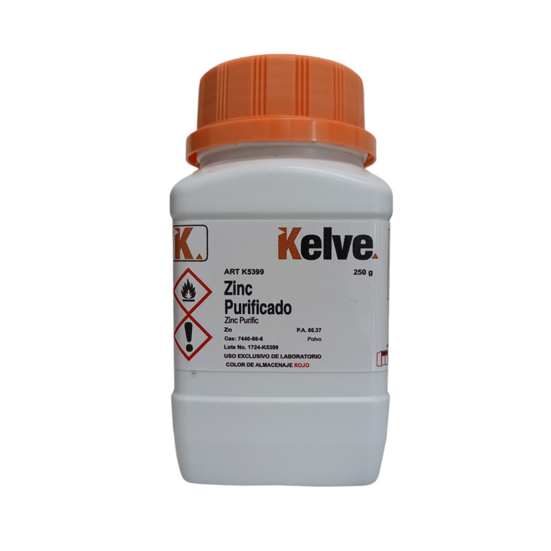 Zinc Polvo R. A. De 250 G Kelve ID-3200703