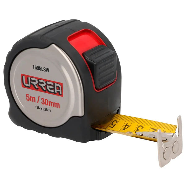 Flexómetro De Acero Inoxidable 5M X 30Mm 1595Lsw Urrea-H ID-3651448