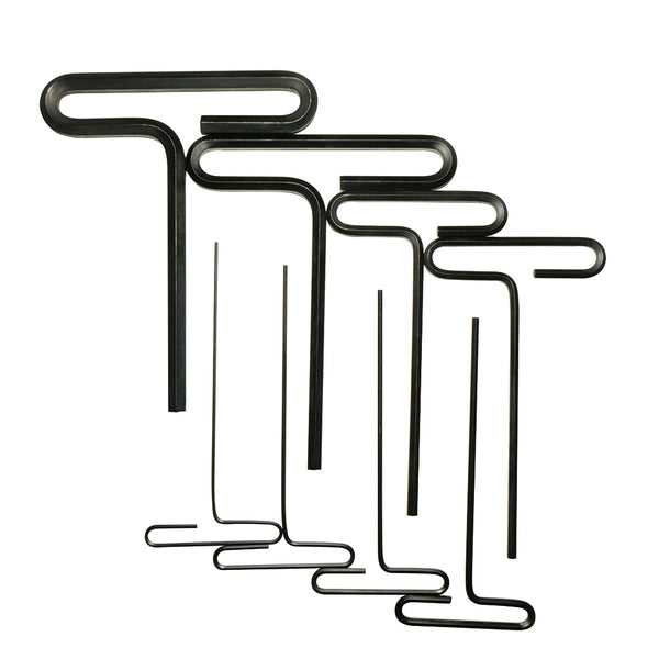 Juego de 8 Llaves T Métricas 6 Pulgadas 4966 Urrea-h